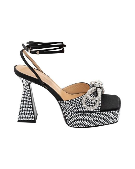 Mach & Mach Black High heel sandals