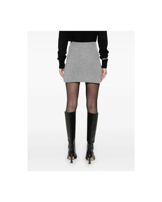 Sportmax Gray Short Skirts