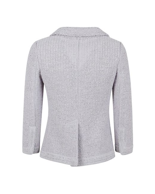 Charlott Gray Graue Jacke Für Frauen Stylische Passform