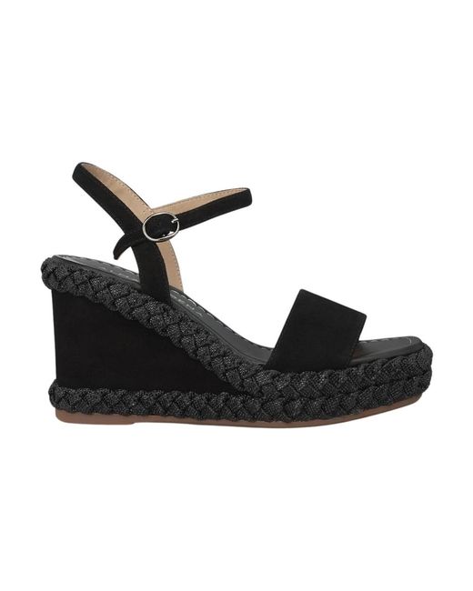 Wedges di Alma En Pena. in Black