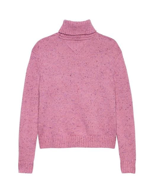 Turtlenecks Tommy Hilfiger de color Pink