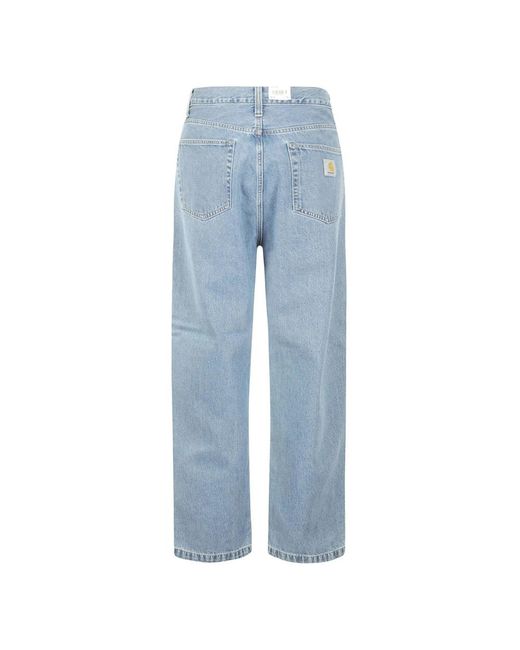 Carhartt Blue Straight Jeans for men