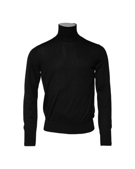 Cashmere Knitwear Dolce & Gabbana de hombre de color Black