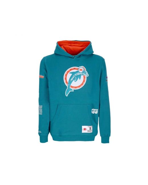 Hoodies Mitchell & Ness de hombre de color Blue