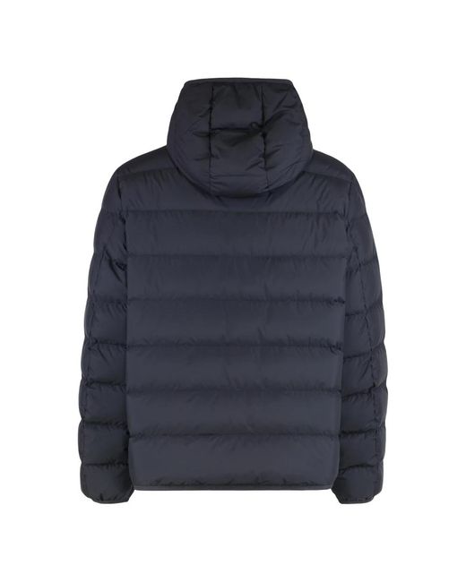 Moncler Blue Down Jackets for men
