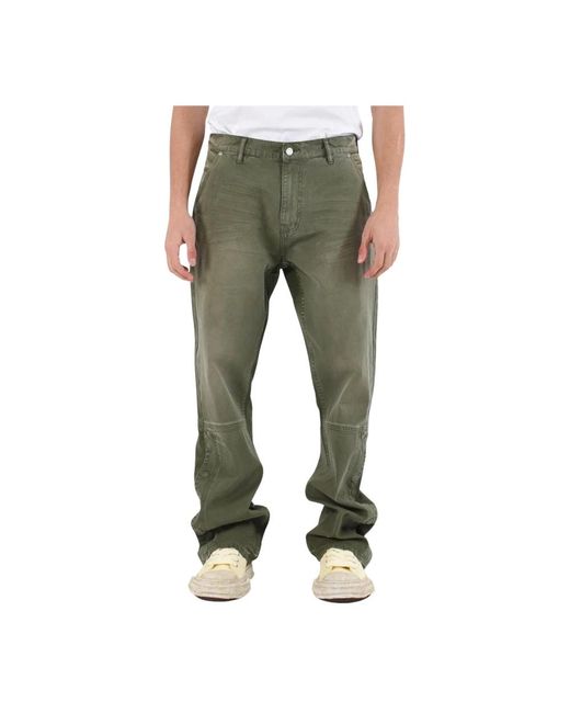 Straight Jeans Purple Brand de hombre de color Green