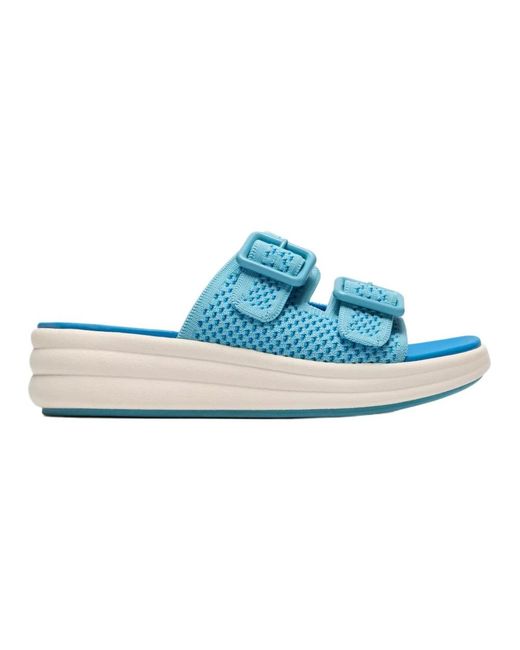 Sliders Clarks en coloris Blue