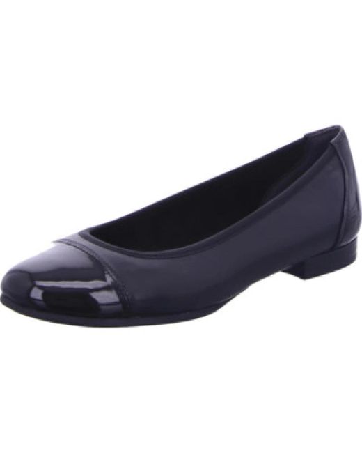 Tamaris Blue Schwarze Slip-On Schuhe Für Damen