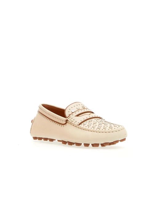 Tod's Natural Loafers