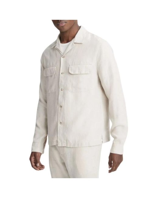 Vince White Casual Shirts for men