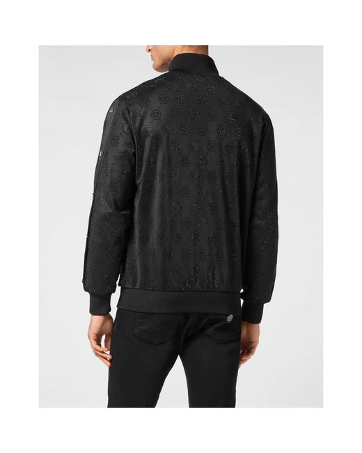 Zip-Throughs Philipp Plein pour homme en coloris Black