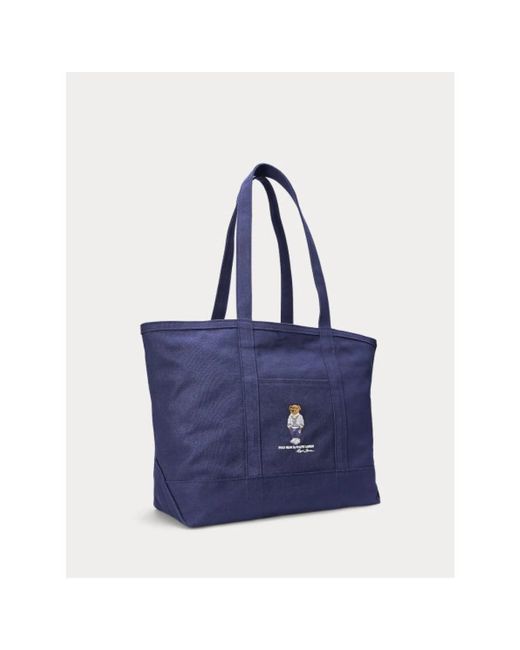 Polo Ralph Lauren Blue Shopping Bags