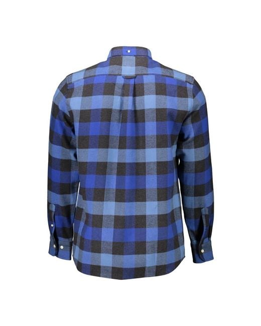 Gant Blue Casual Shirts for men