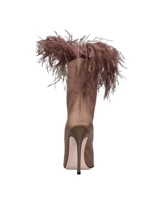 Gedebe Brown Heeled Boots