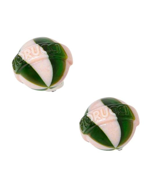 Fiorucci Green Earrings