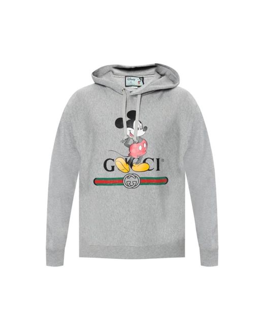 Gucci Disney hoodie grau in Gray für Herren