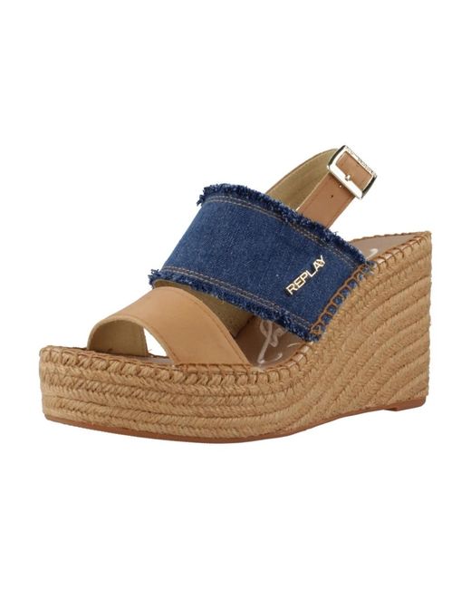 Replay Blue Wedges