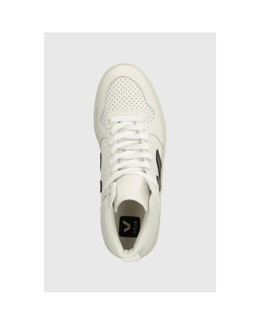 Veja V-15 Leder in White für Herren