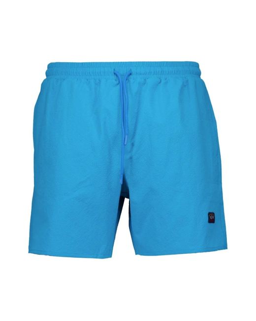 Paul & Shark Blue Beachwear for men