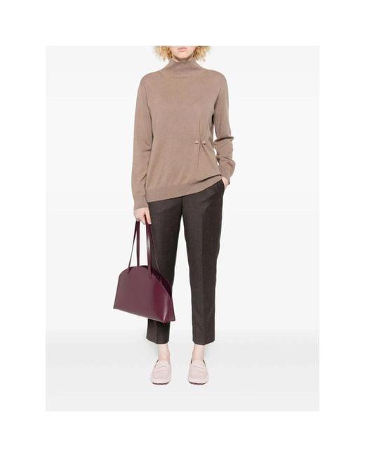 Fabiana Filippi Turtlenecks in het Brown