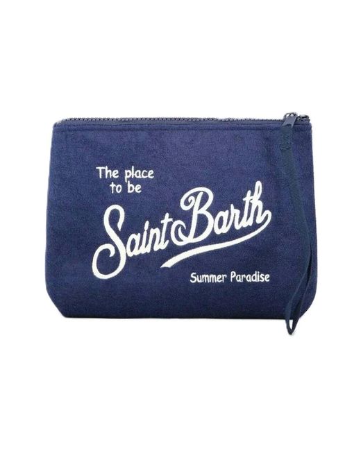 Mc2 Saint Barth Blue Clutches