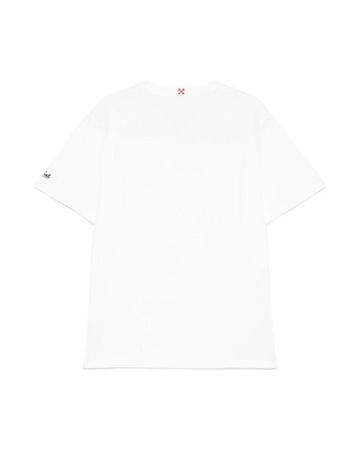 T-Shirts Mc2 Saint Barth de hombre de color White