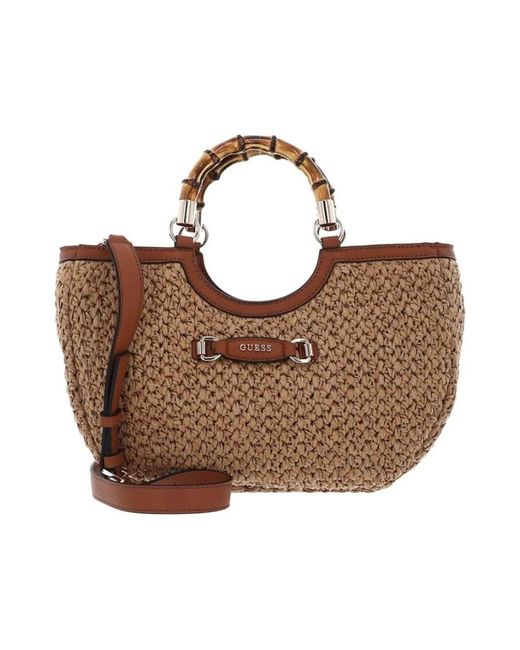 Guess Brown Shoulder Bags