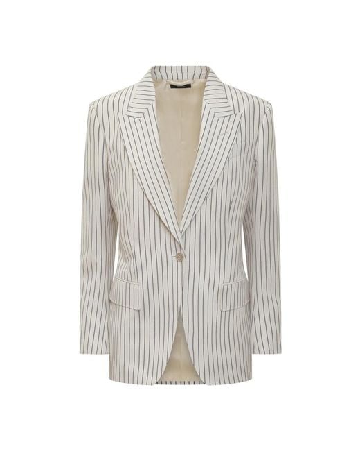 Tom Ford Gray Blazers