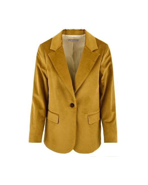 Attic And Barn Jassen ,Geel ,Oker Jassen Voor Stijlvolle Look in het Yellow