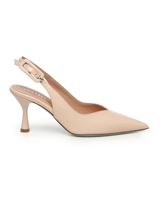 Fratelli Russo White Stilvolle Absatzschuhe