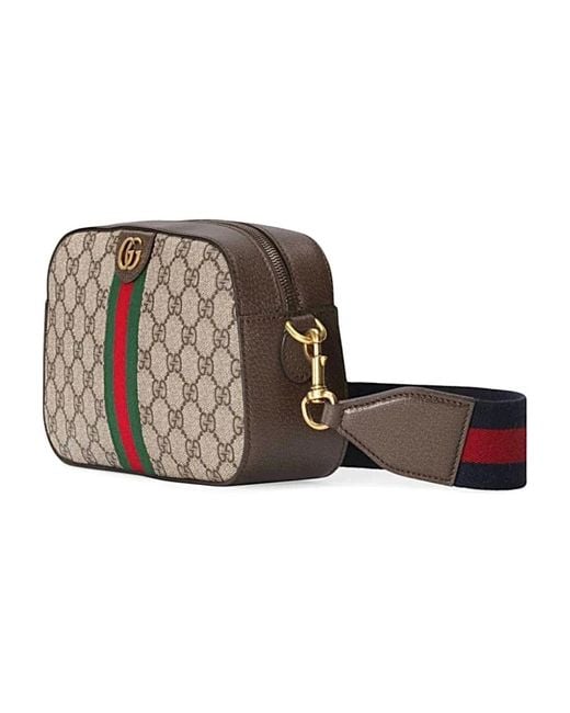 Gucci Brown Ophidia Small Crossbody Bag for men