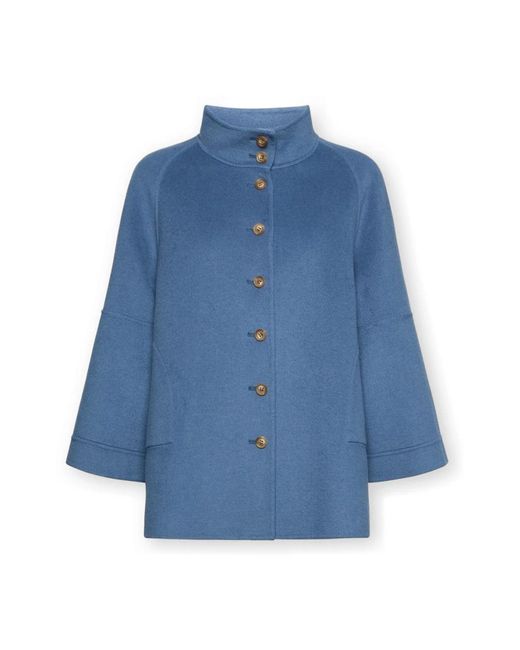 Light Jackets Elena Miro de color Blue