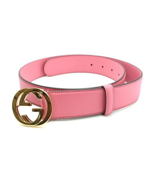 Gucci Pink Belts
