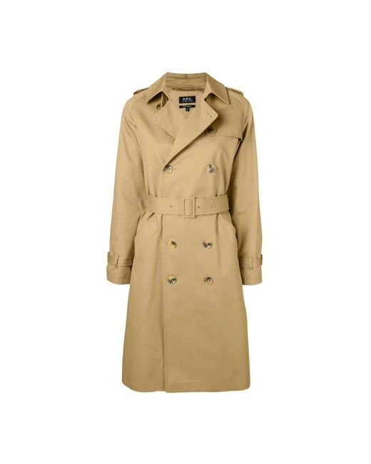 A.P.C. Natural Trench Coats