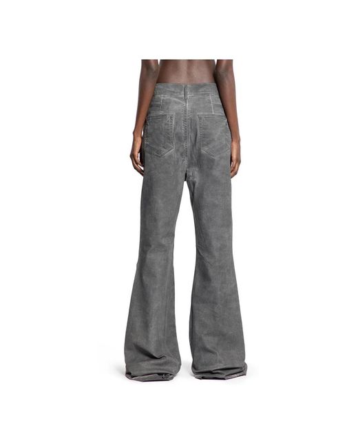 Rick Owens Bolan Bootcut in het Gray