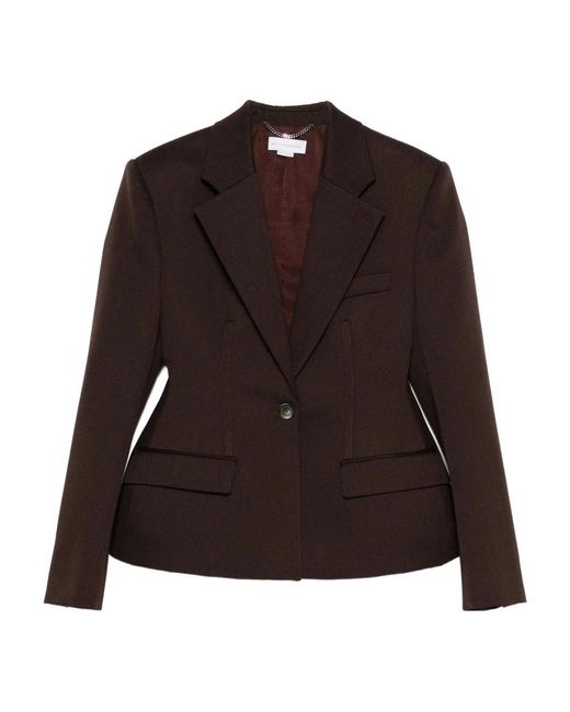 Blazers Stella McCartney en coloris Black