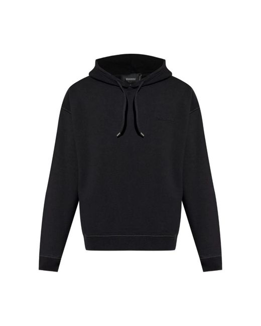 DSquared² Hoodies & Sweatvesten ,Zwart ,Katoen Sweatshirts & Hoodies in het Blue voor heren