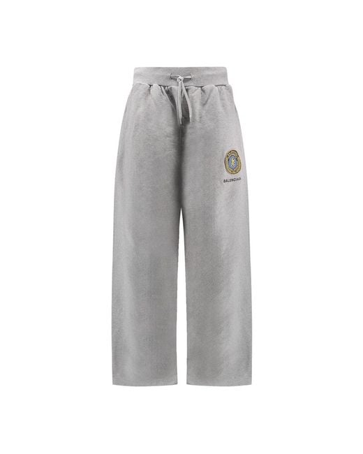 Balenciaga Gray Sweatpants for men