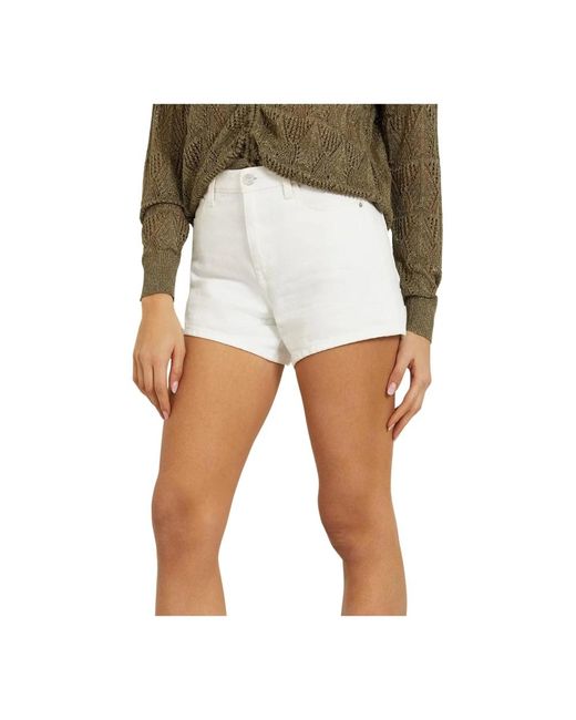 Shorts > casual shorts Guess en coloris White