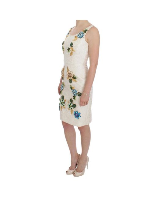 Dolce & Gabbana Natural Short Dresses