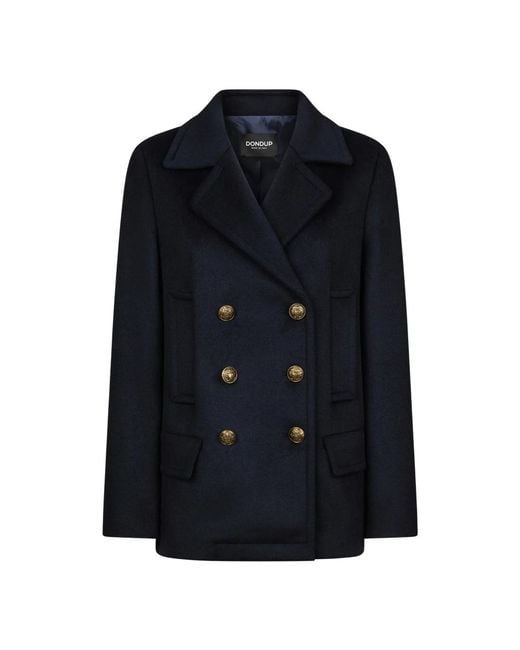 Dondup Blue Blauer Peacoat Für Männer