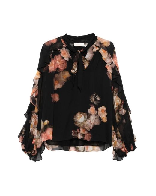 Zimmermann Black Blouses