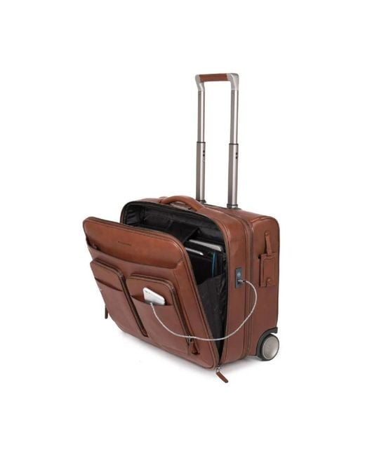 Piquadro Brown Cabin Bags