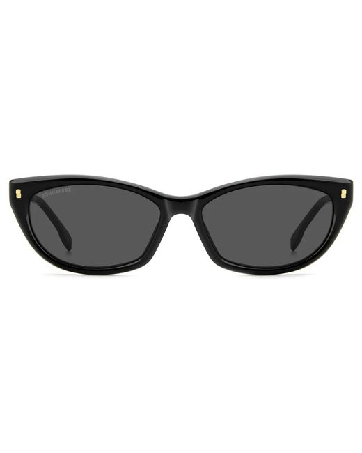 DSquared² Black Cat-Eye Sonnenbrille