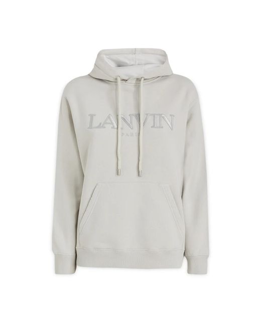 Lanvin Gray Kapuzenpullover