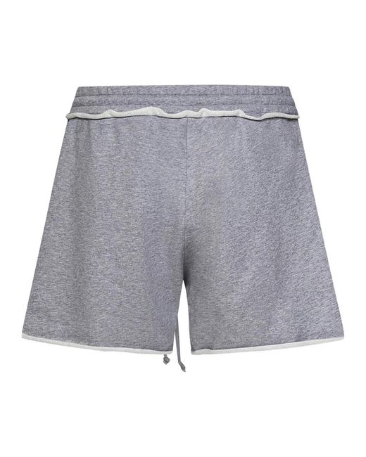 Balmain Gray Casual Shorts for men