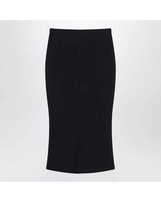 Givenchy Black Midi Skirts
