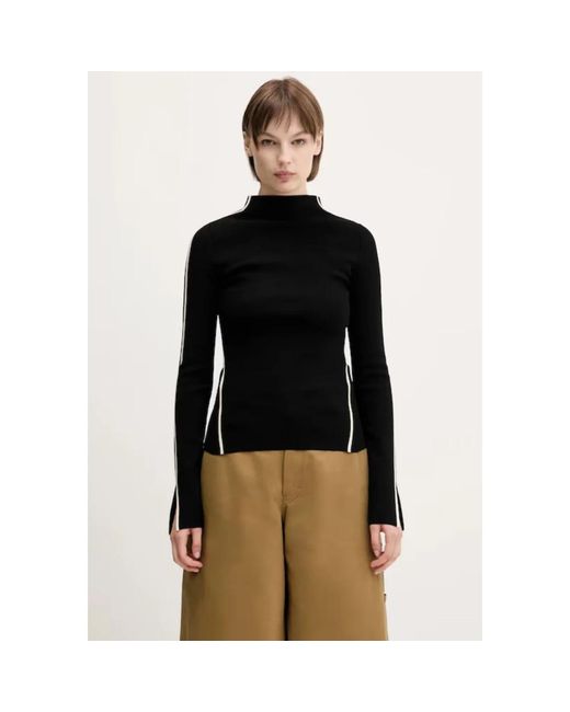 Sportmax Black Turtlenecks