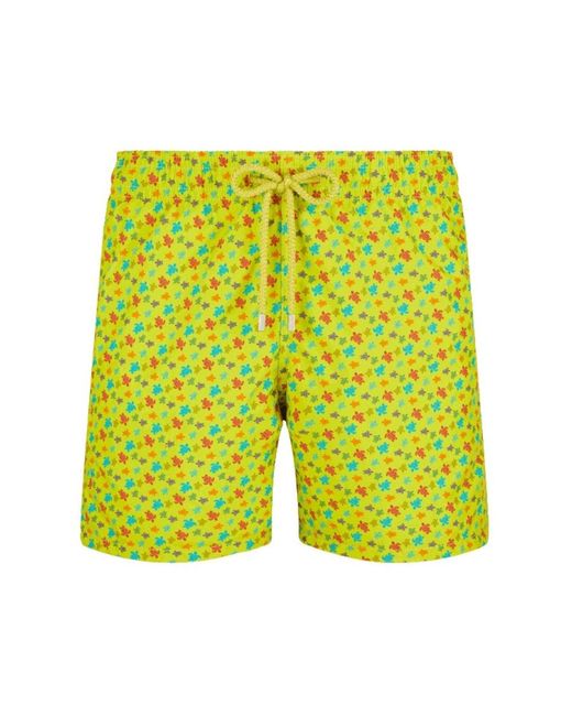 Vilebrequin Moorea Zwemshorts in het Yellow voor heren