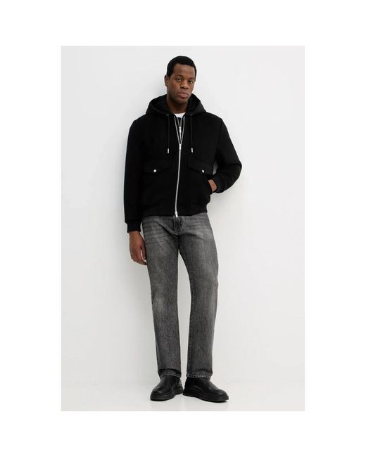 Zip-Throughs Moose Knuckles de hombre de color Black